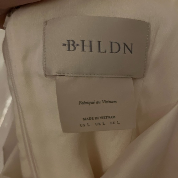 Anthropologie BHLDN ivory mini dress NWT - Picture 4 of 5